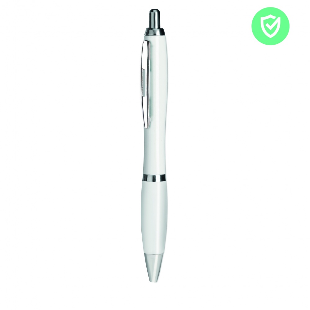 Logo trade promotional gifts picture of: Pen with antibacterial barrel