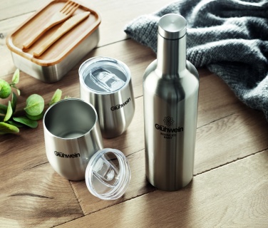 Logotrade promotional item image of: Double walled bottle & mug set