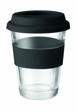 Logo trade business gifts image of: Glass tumbler 350 ml