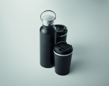 Logo trade promotional merchandise image of: Stainless steel double wall set