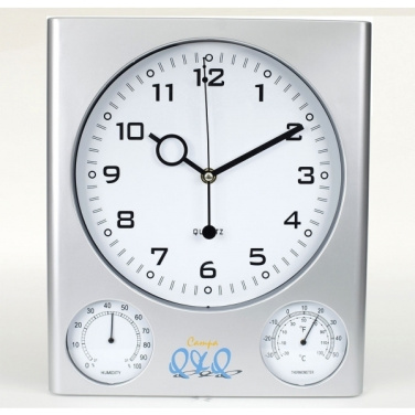 Logotrade promotional merchandise image of: Plastic wall clock DEN HAAG