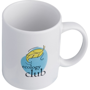 Logo trade promotional merchandise photo of: Ceramic mug MONZA 300 ml