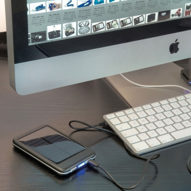 Logo trade promotional products image of: Solar power bank PHILADELPHIA