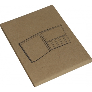 Logotrade promotional giveaway picture of: Adhesive note pad BURLINGTON