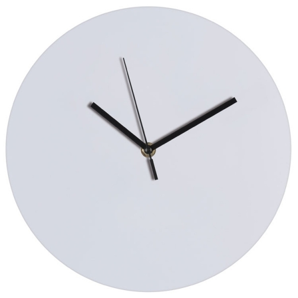 Logo trade promotional products image of: Wall clock with allover clock face VENICE