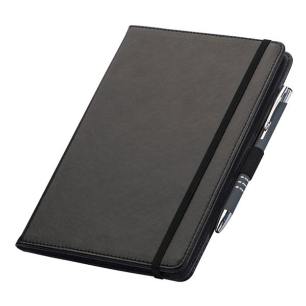 Logo trade advertising products picture of: A5 Note book PERUGIA
