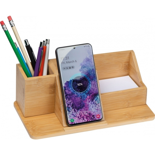 Logo trade promotional gifts picture of: Desk organizer LUBLIN