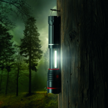 Logo trade corporate gift photo of: Flashlight BIWA Schwarzwolf