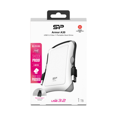 Logotrade promotional gift image of: Hard Disc Silicon Power Armor A30 1TB