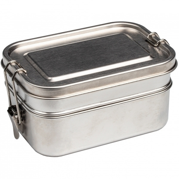 Logotrade promotional merchandise image of: 2-level lunch box PORTO ALEGRE