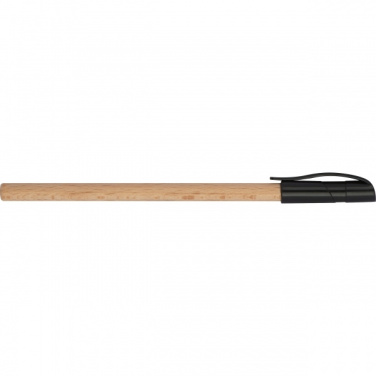 Logo trade promotional items picture of: Wooden ballpen PALMDALE