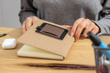 Logo trade corporate gift photo of: A5 notebook TILBURG