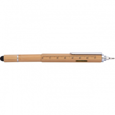 Logo trade promotional items picture of: 6in1 multifunctional pen COIMBRA