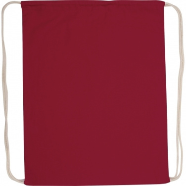 Logotrade promotional items photo of: Cotton gym bag BUDAPEST