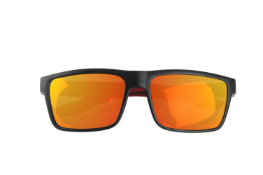 Logo trade advertising products image of: Sunglasses IRAVADI Schwarzwolf