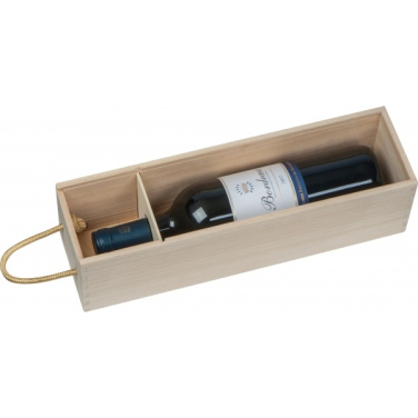 Logotrade promotional merchandise image of: Wine box DAVENPORT