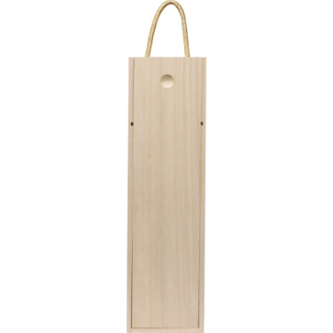 Logo trade business gifts image of: Wine box DAVENPORT