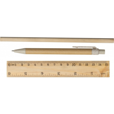 Logo trade promotional items image of: Writing set Teresina