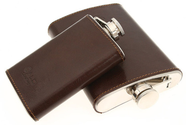 Logo trade business gift photo of: Hip flask 425011