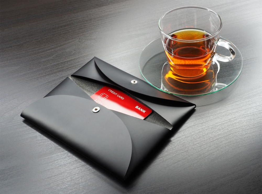 Logo trade advertising products image of: Bill holder 1195094