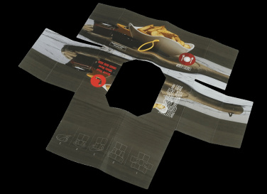 Logo trade promotional giveaways image of: Origami wallet 998117