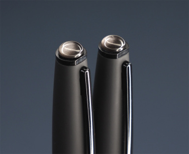 Logotrade promotional giveaways photo of: Obsidian stone Pen set 1290036