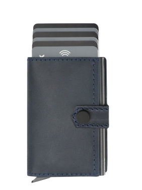Logo trade promotional product photo of: RFID wallet - Hunter Leather 2109284