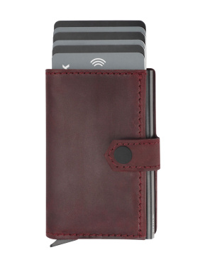 Logo trade business gift photo of: RFID wallet - Hunter Leather 2109284