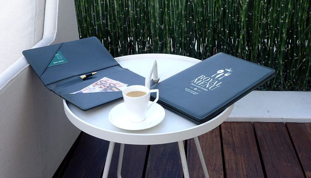 Logo trade promotional merchandise image of: Bill holder 1093119