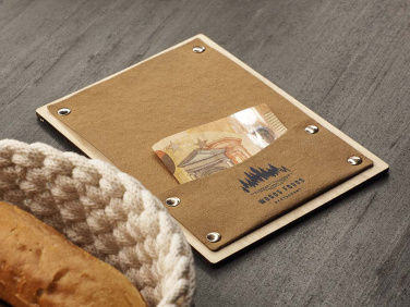 Logo trade promotional products image of: Bill holder 1053121