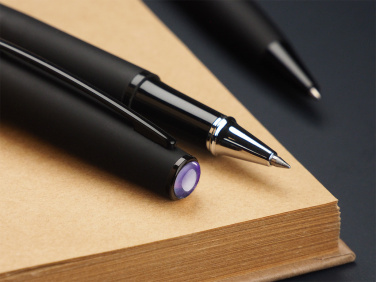 Logo trade business gift photo of: Amethyst Pen set  1288036