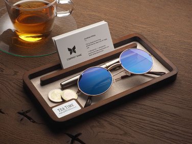 Logo trade promotional items picture of: Wooden desk organiser 1818121