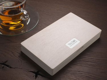 Logo trade promotional item photo of: Wooden bill box 1816121