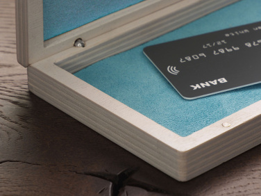 Logo trade promotional product photo of: Wooden bill box 1816121