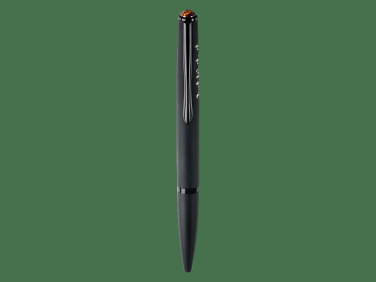 Logo trade corporate gifts picture of: Ball pen with AMBER stone 2070036