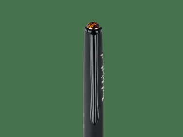 Logo trade promotional items image of: Ball pen with AMBER stone 2070036