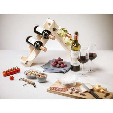 Logo trade business gifts image of: Butler Bamboo waiter’s friend