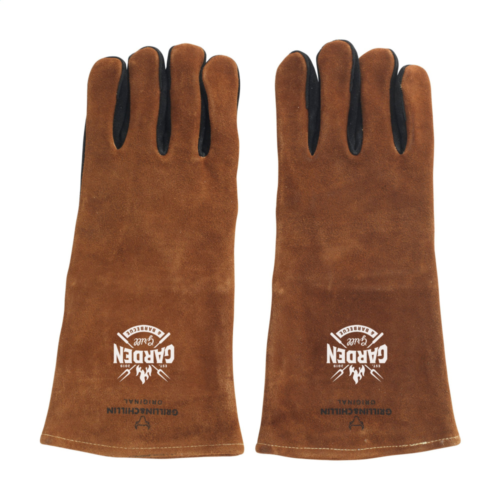Logo trade promotional product photo of: Gusta Grill BBQ Gloves