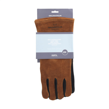 Logo trade promotional gifts picture of: Gusta Grill BBQ Gloves