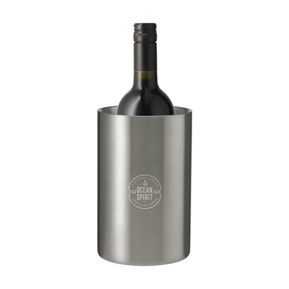 Logotrade corporate gifts photo of: CoolSteel RCS Recycled Steel wine cooler