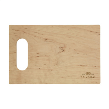 Logo trade promotional merchandise photo of: Alder Wood Chopping Board Open Grip