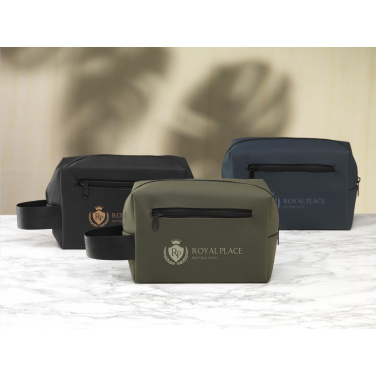Logotrade promotional giveaway image of: LeLennon RCS Recycled PU Toiletry Bag