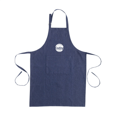 Logotrade promotional giveaways photo of: Apron GRS Recycled Denim (220 g/m²)