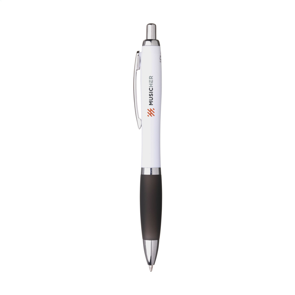 Logotrade advertising product picture of: Athos Trans GRS Recycled ABS pen