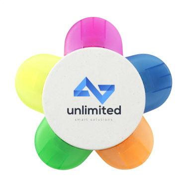 Logo trade promotional products picture of: Bloom Recycled Milk-Carton highlighter