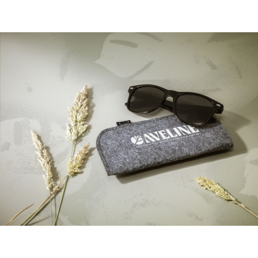Logo trade business gift photo of: Feltro GRS RPET Pouch for glasses