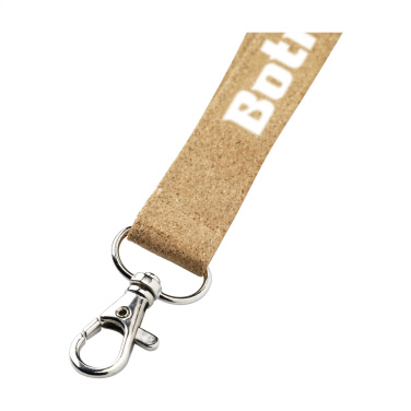 Logo trade promotional item photo of: Lanyard Cork 2 cm keycord