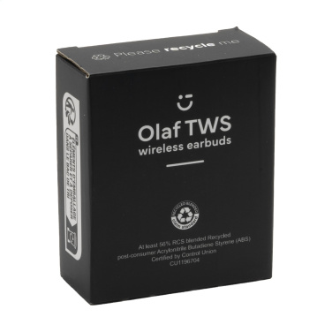 Logotrade promotional product picture of: Olaf RCS TWS Wireless Earbuds
