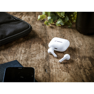 Logo trade promotional giveaway photo of: Olaf RCS TWS Wireless Earbuds