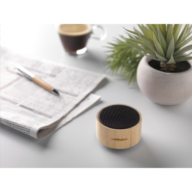 Logotrade promotional product image of: Wave Bamboo Wireless Speaker